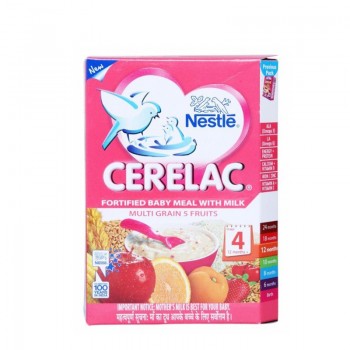 Nestle  Cerelac Multigrain & Fruits S-4 (300 gm)